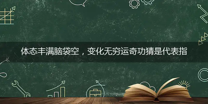 体态丰满脑袋空,变化无穷运奇功