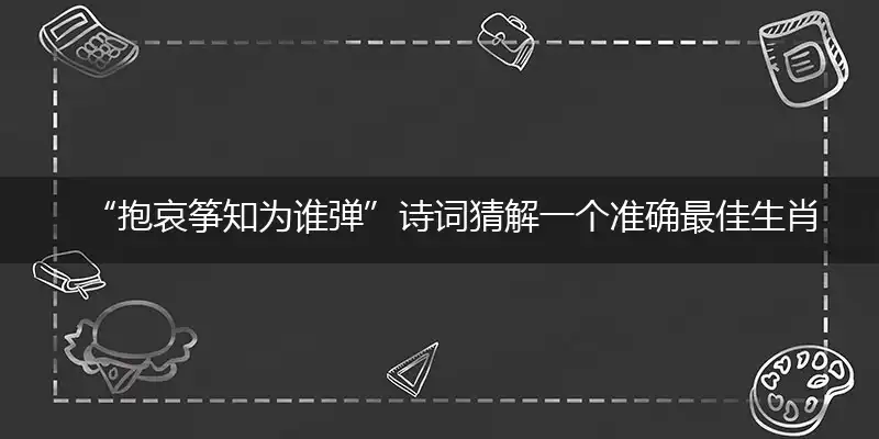 抱哀筝知为谁弹