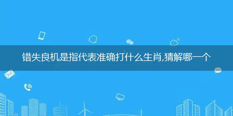 错失良机释义词语重点完美解析